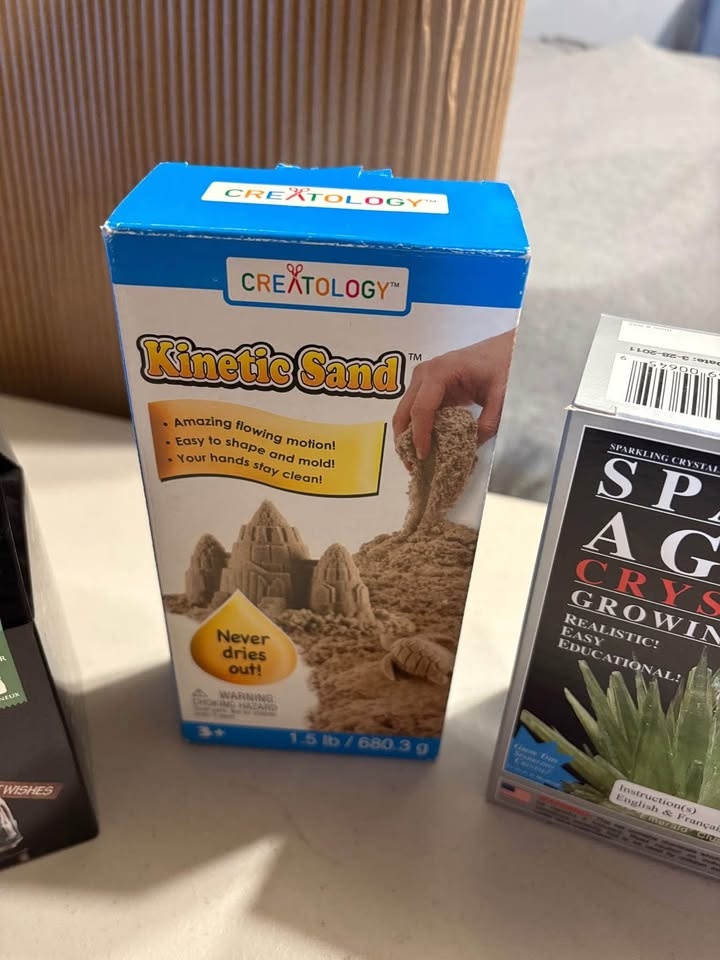 Fun science items- sand, crystals. - new- pick up NE Martindale - photo 3