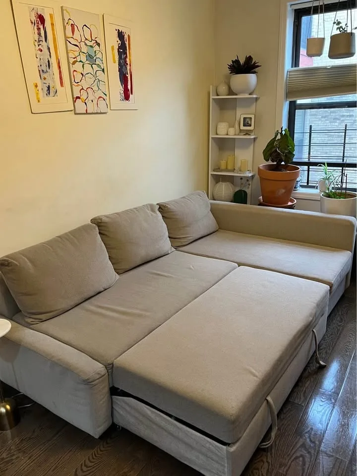 IKEA friheten sofa bed - beige image indicator(5)