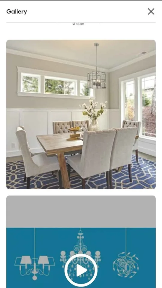 2 New- 4 Light Chandlier image indicator(4)