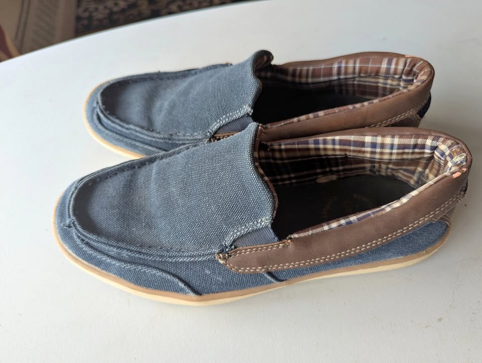 George Everyday Comfort Slip-On Shoes Blue Men’s 9