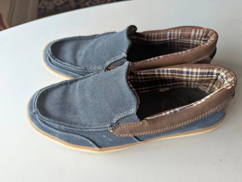 George Everyday Comfort Slip-On Shoes Blue Men’s 9 thumbnail