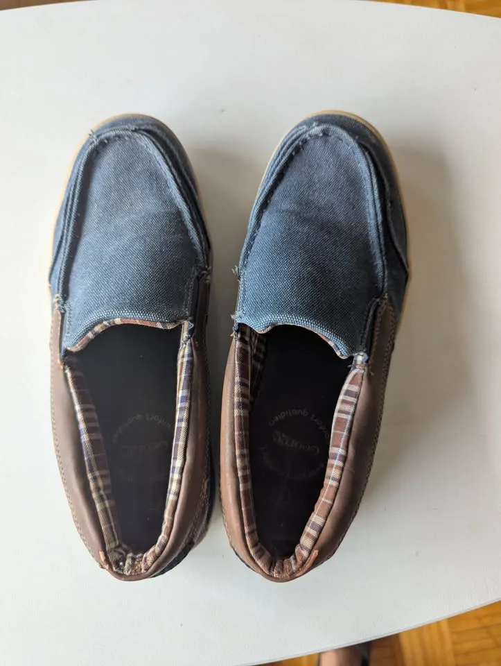 George Everyday Comfort Slip-On Shoes Blue Men’s 9 image indicator(2)