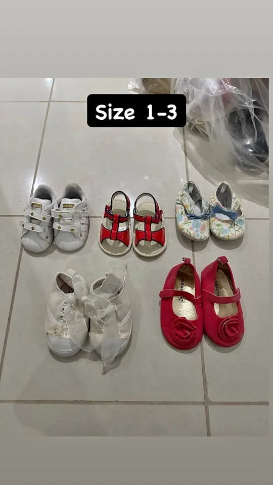 Baby shoes size 1-3