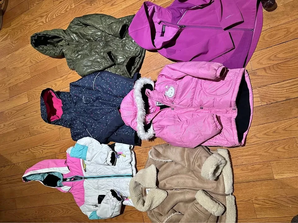 Girls Winter Jackets – Various Styles & Sizes
