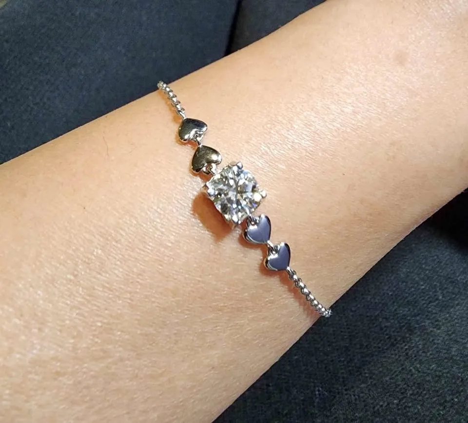 New 1 carat Moissanite bracelet