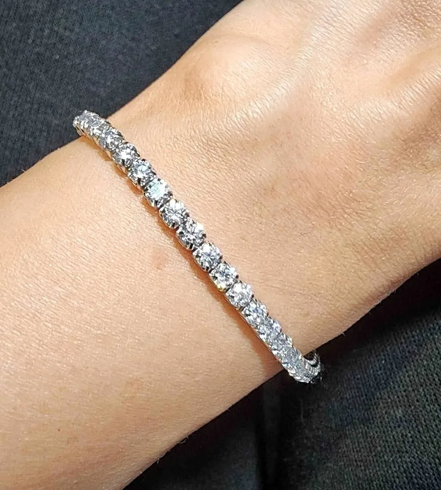New Moissanite tennis bracelet