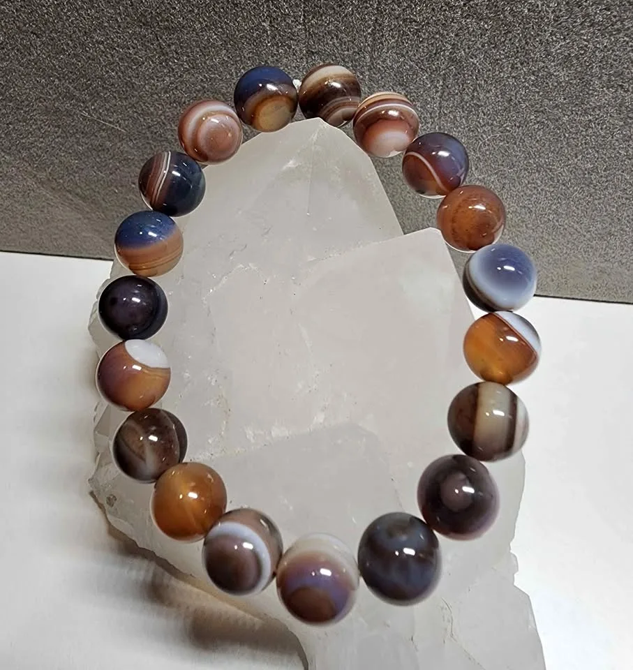 Agate 10.2mm Beads