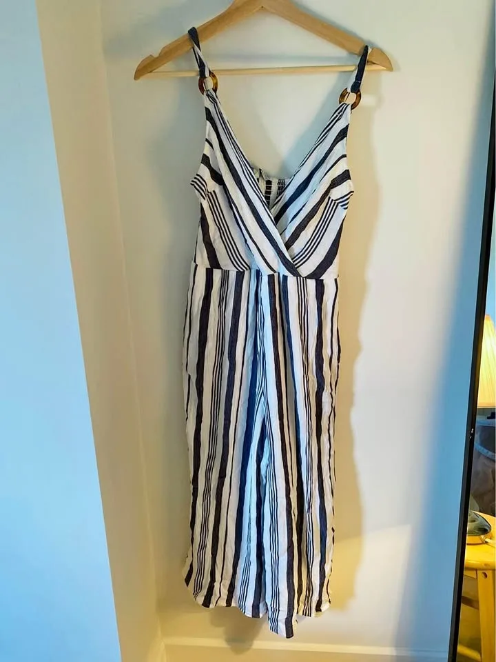 American eagle striped romper