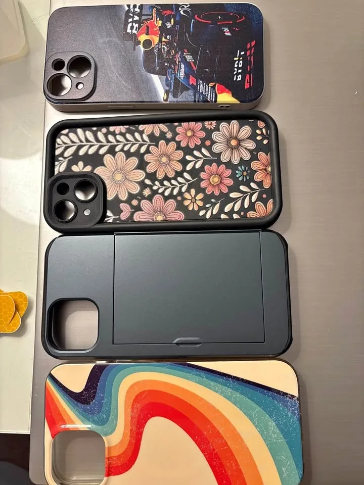 iPhone 13, 14, 15 cases. 15 of them!