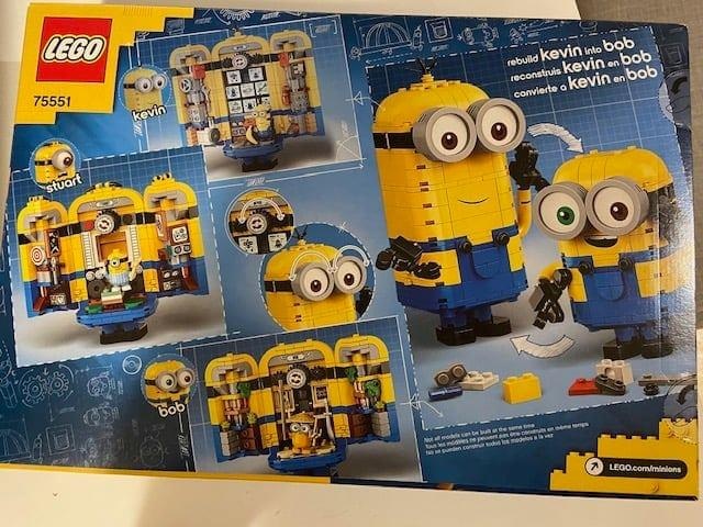 Lego 75551 Brick-built Minions and their Lair - BNIB - photo 2