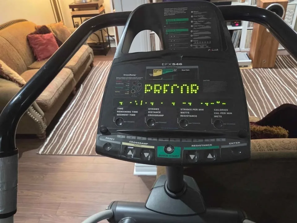 Precor EFX546 elliptical machine image indicator(3)