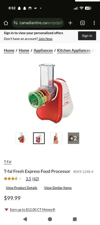 T-fal Fresh Express Food Processor image indicator(4)
