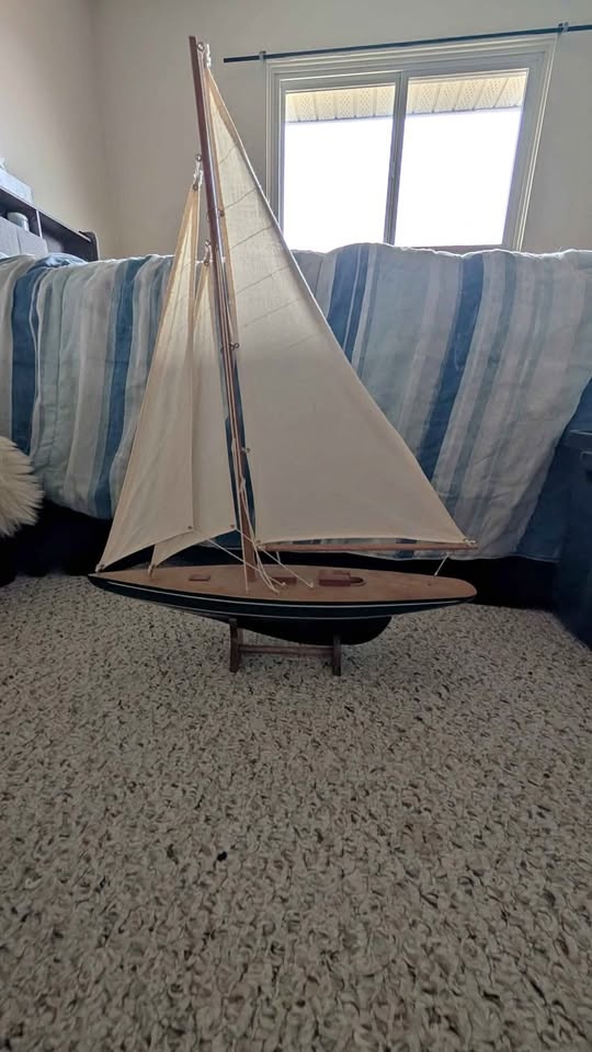 25" Sail Boat with stand The Nautical Collection