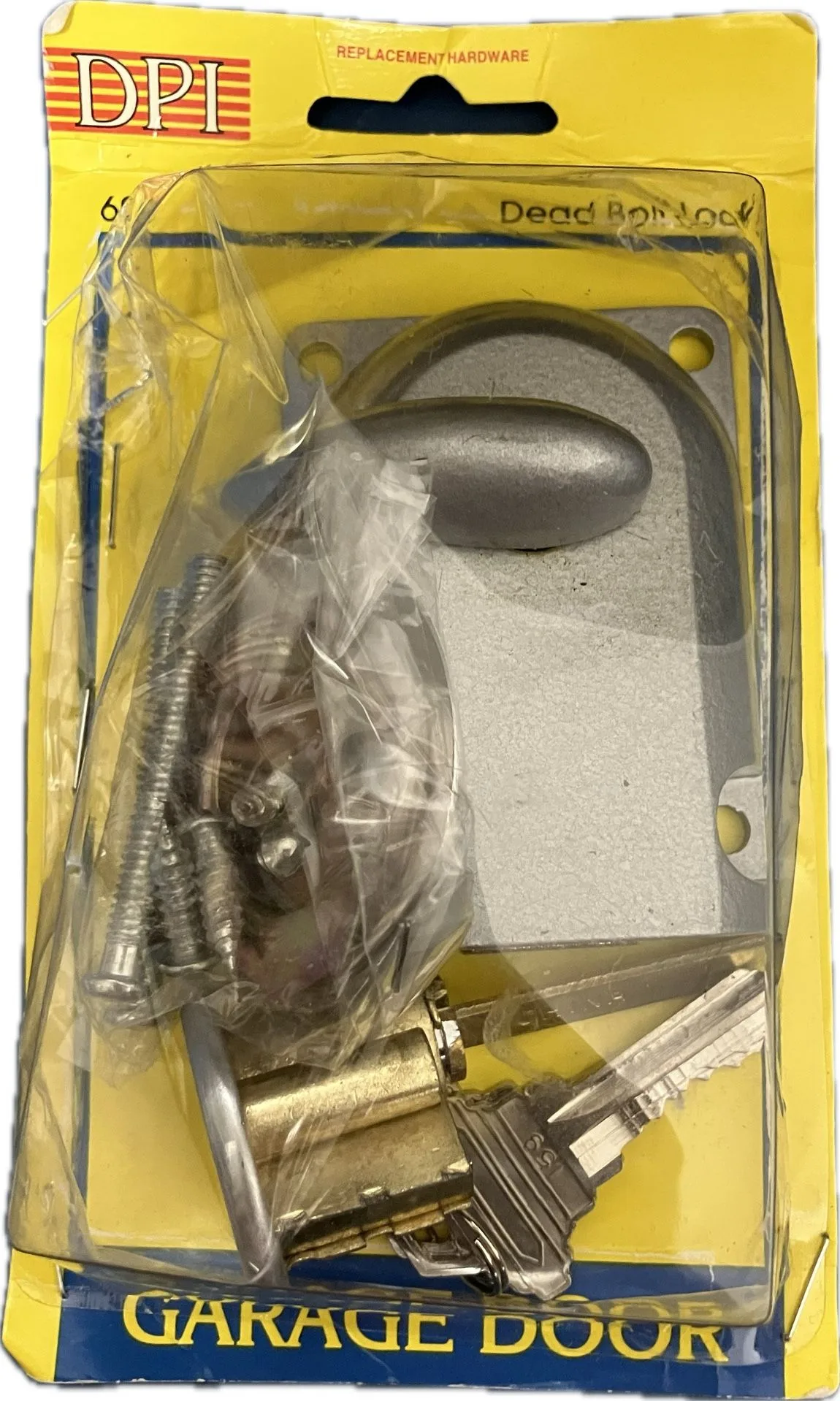 DPI 602 GARAGE DOOR DEAD BOLT LOCK W/2KEYS