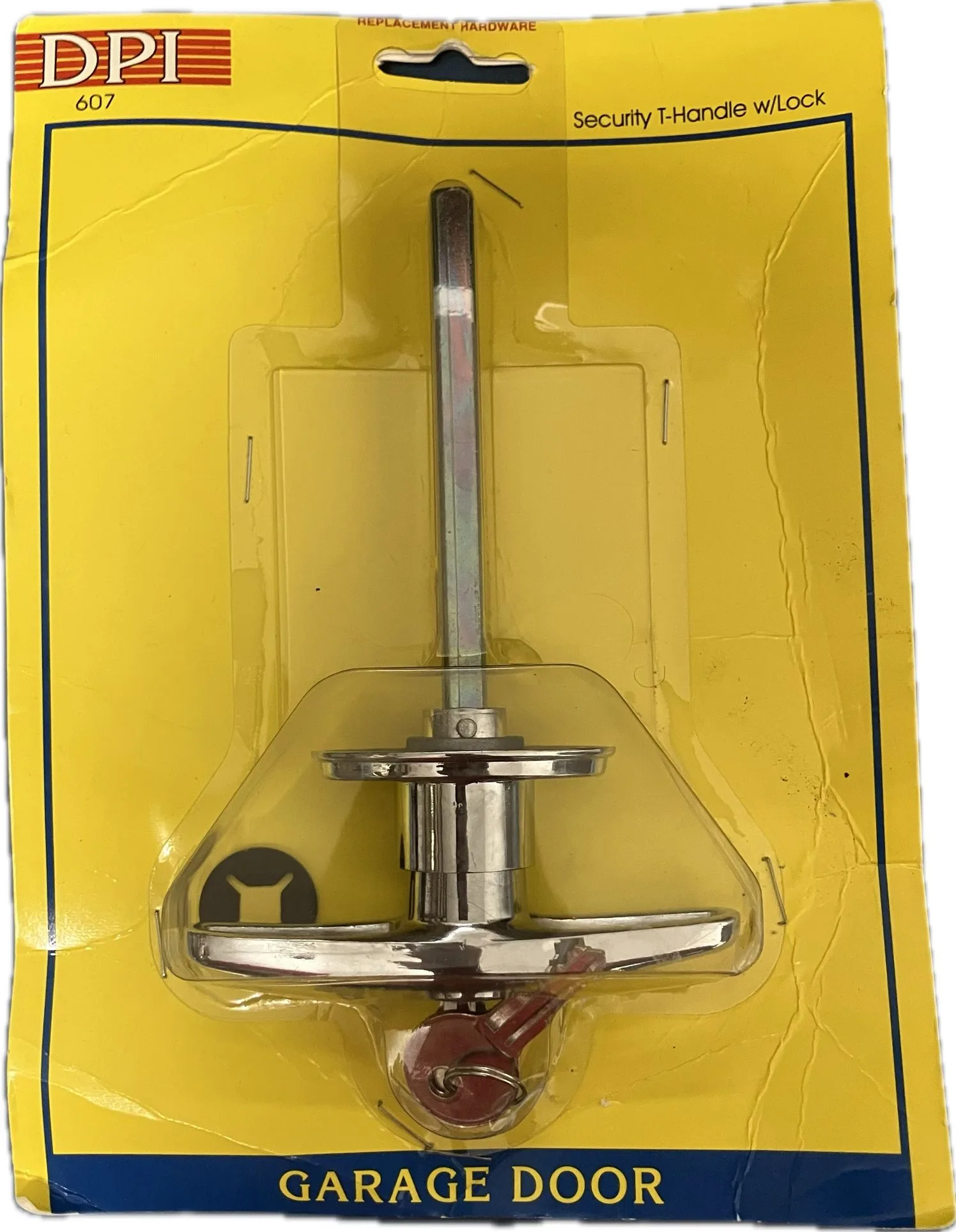 DPI 607 GARAGE DOOR SECURITY T-HANDLE W/Lock And 2 Keys