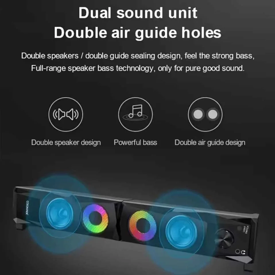 Coomaer gaming speaker image indicator(3)