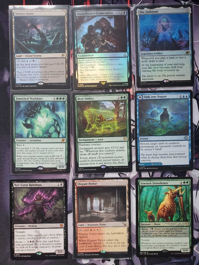 Magic the gathering card lot rare and mythics - photo 2