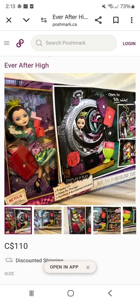 Ever After High Wonderland Playset with Raven Queen Doll image indicator(3)