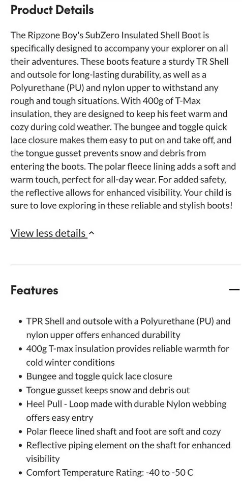 Kids winter boots size 11T image indicator(4)