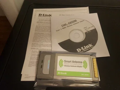 Wireless Notebook Adapter D-Link 108Mbps DWL-G650M