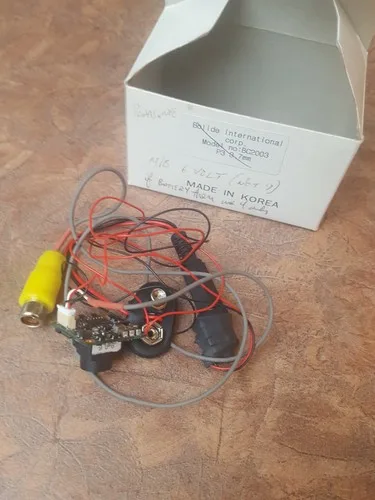6 Volt Camera Panasonic Spy Camera - Battery Camera BC2003