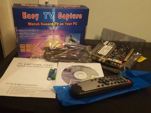 TV Capture Card NEW - with Remote, Hardware and Software