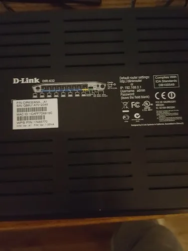 D-link Wireless Router DIR-632 and Adapter - 8 Port image indicator(3)