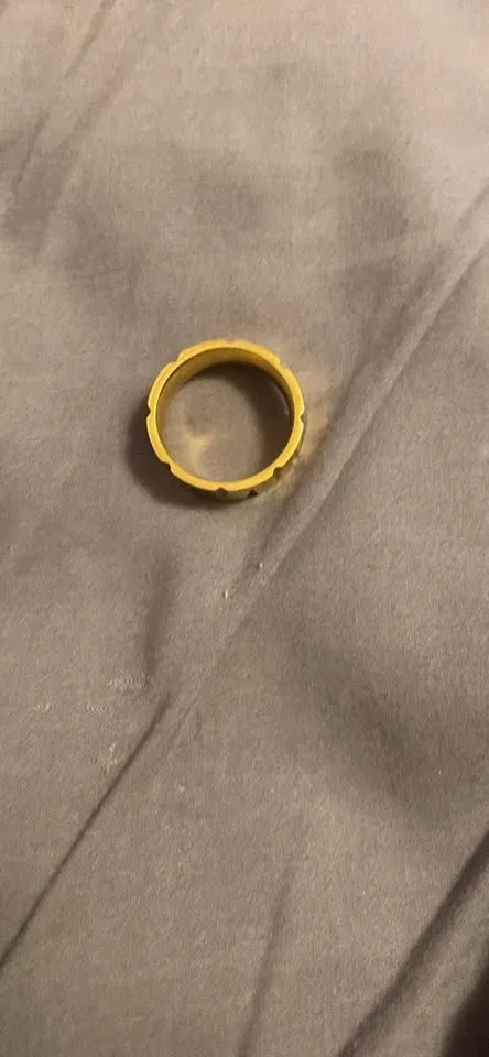 Stainless steal gold ring image indicator(2)