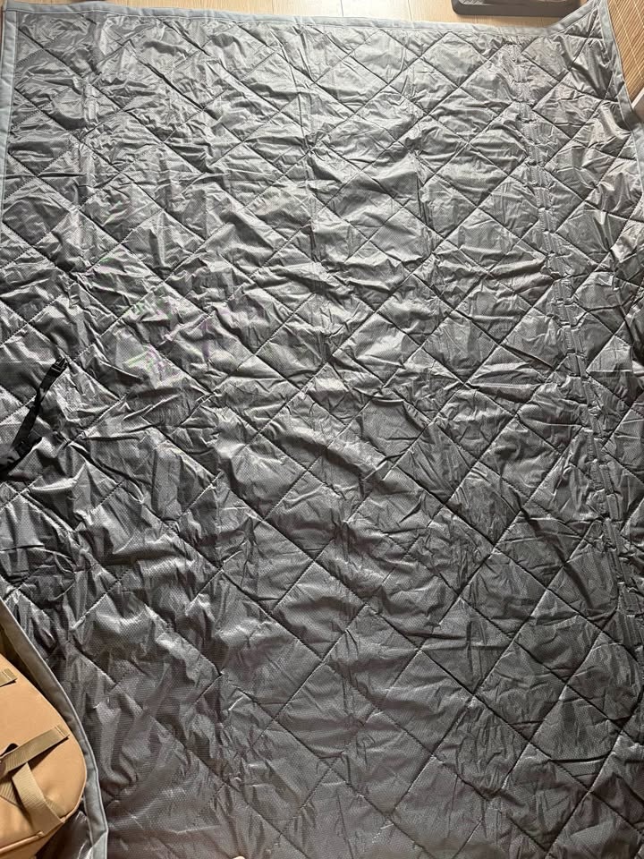 Thermal Door Curtain, Curtain Size 62x82", Insulated Side Open K