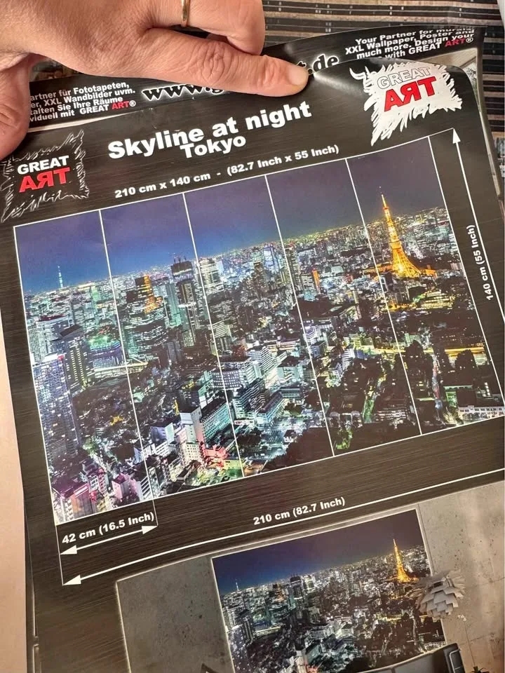 Tokyo Skyline at Night Wallpaper