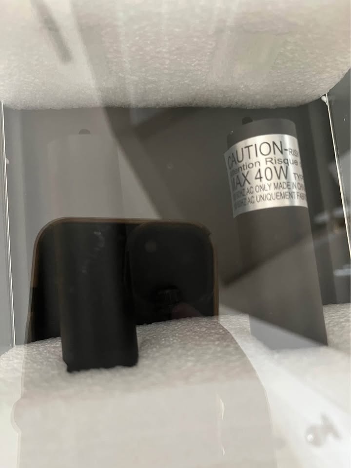 Modern Outdoor Wall Sconce, Black Large Exterior Porch Light - photo 3