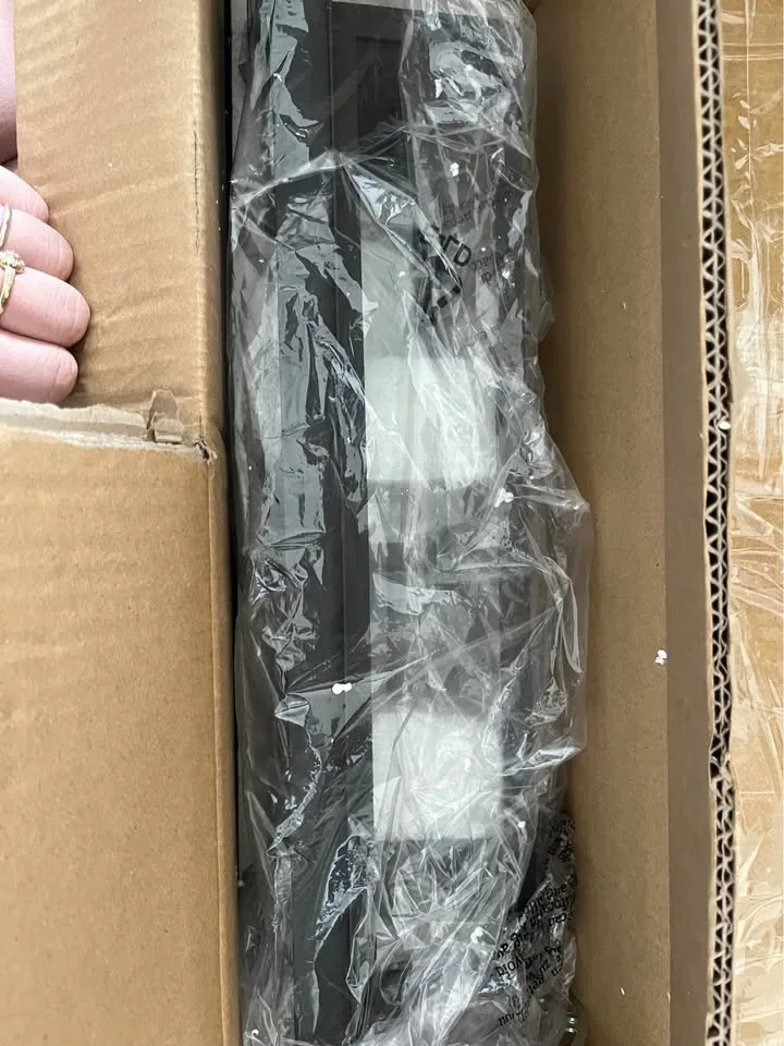 Modern Outdoor Wall Sconce, Black Large Exterior Porch Light image indicator(9)