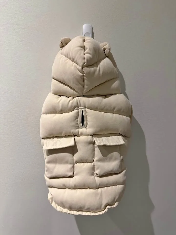 Mon Cheri teddy bear puff jacket - medium