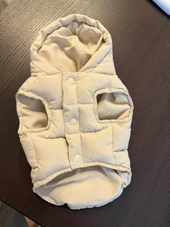 Mon Cheri teddy bear puff jacket - medium image indicator(2)