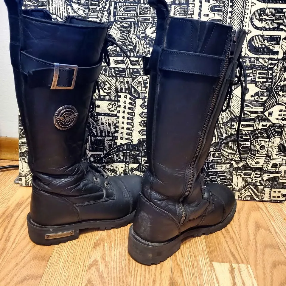 Riding Boots 30.00 Shoes VC Size 7/8 40.00 image indicator(2)