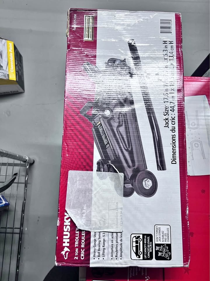 Husky 2 Ton Trolley Jack