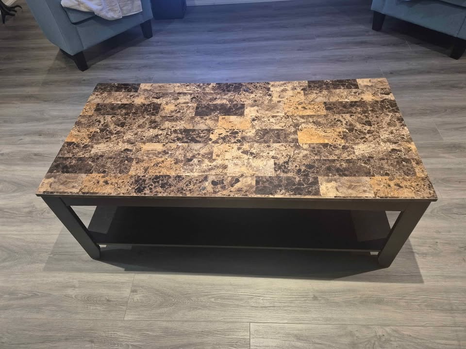Matching TV stand, coffee table and end tables - photo 3
