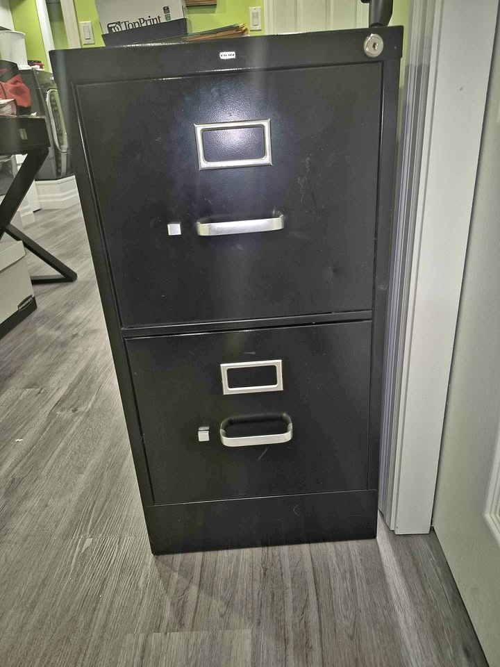 2 drawer filing cabinet