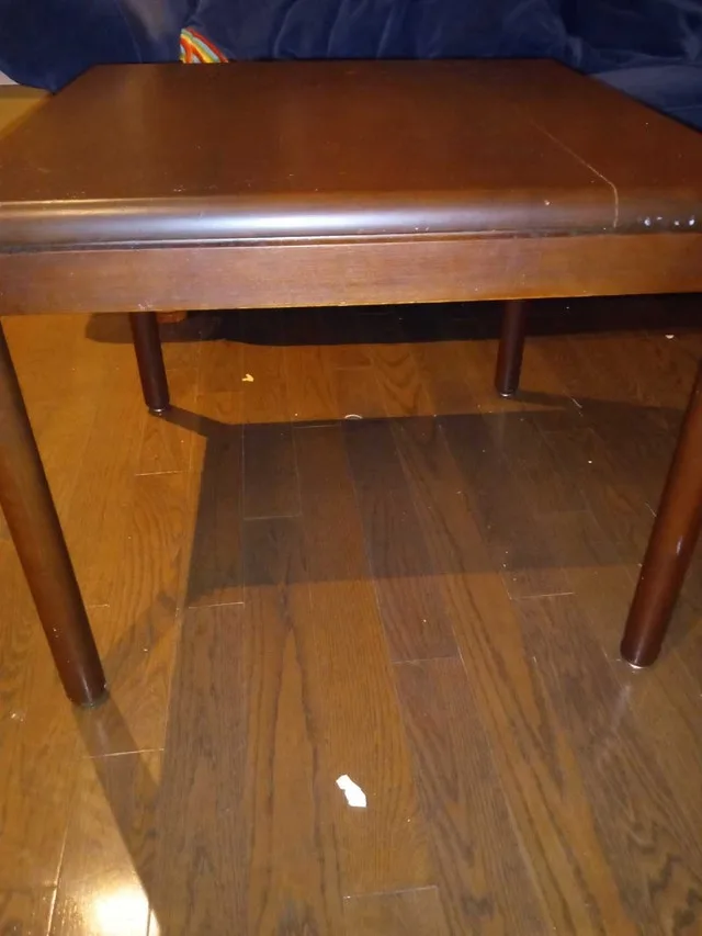 Wood End Table image indicator(2)