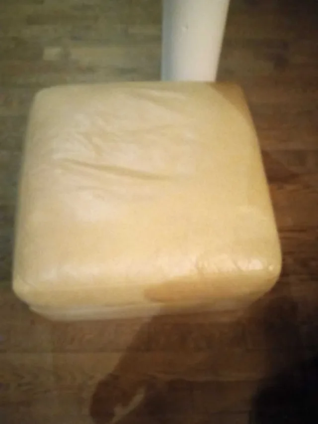 Leather Ottoman