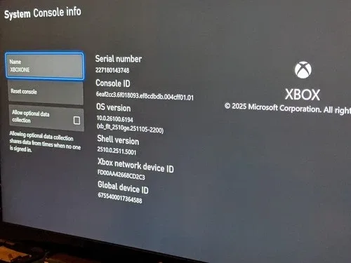 Microsoft Xbox One Console image indicator(4)