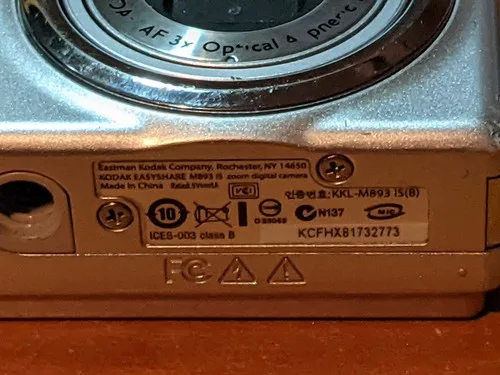 Kodak EasyShare M893 IS Digital Camera image indicator(10)
