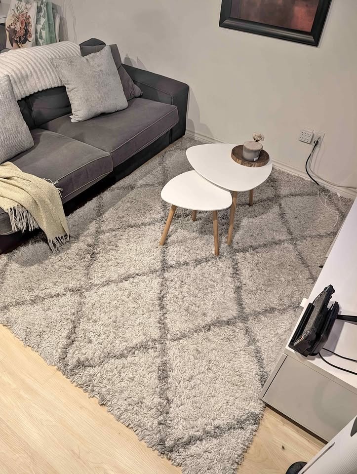 Shag Area Rug, 5' 3" x 7' 6" (5x8)
