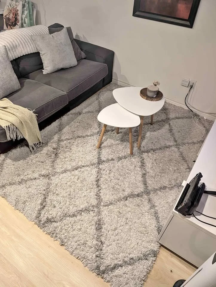 Shag Area Rug, 5' 3" x 7' 6" (5x8)