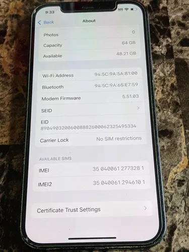 Apple iPhone 12 - 64 GB - Black & Slate (Unlocked) (CA) image indicator(4)