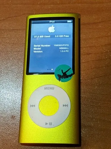 Apple iPod nano 4th Gen A1285 4GB - Tested - Unit ONLY image indicator(8)