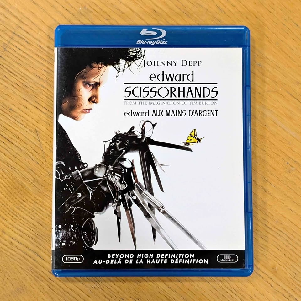 Edward Scissorhands Bluray