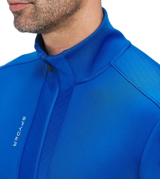 Brand New Spyder Men’s 1/4 Zip Sweater - Blue - photo 4