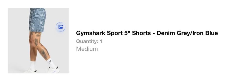 GymShark shorts Medium - photo 3