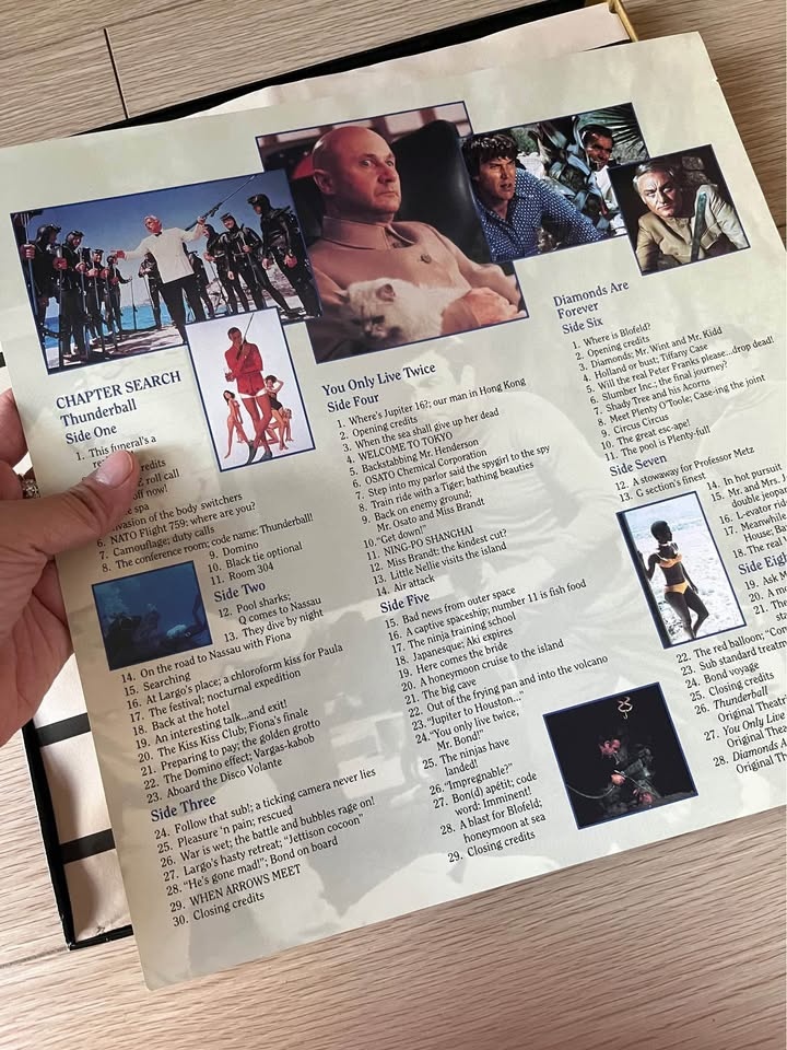 Laserdisc Connery Collection II / James Bond 4-Discs - photo 2